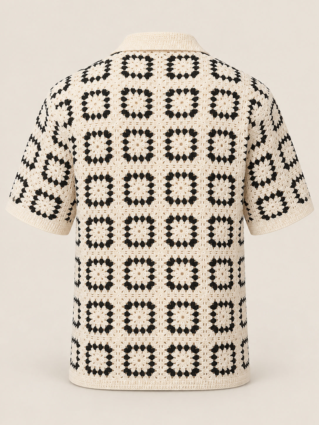Marlow Crochet Knit Shirt