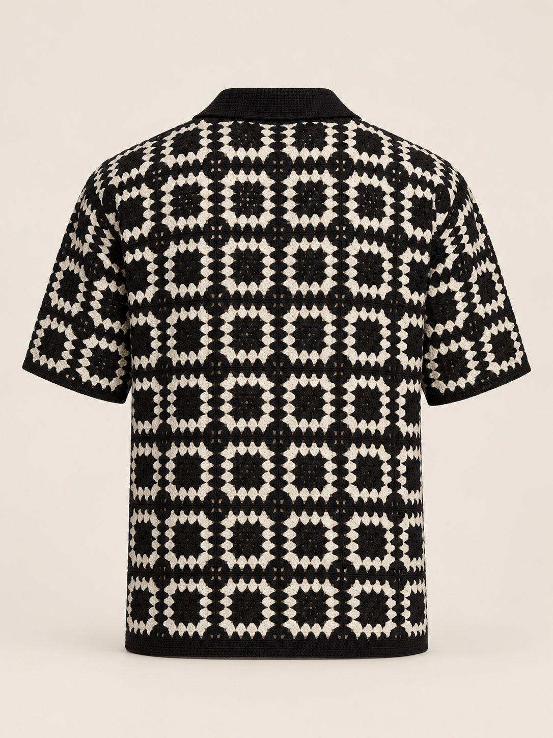 Marlow Crochet Knit Shirt
