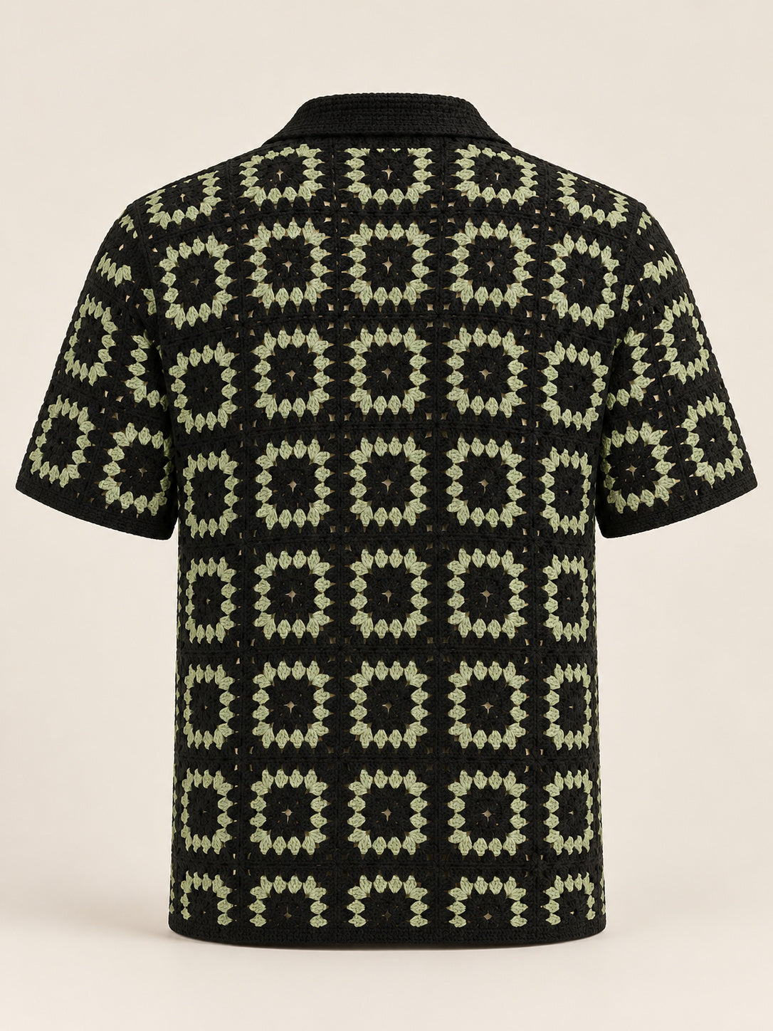 Marlow Crochet Knit Shirt