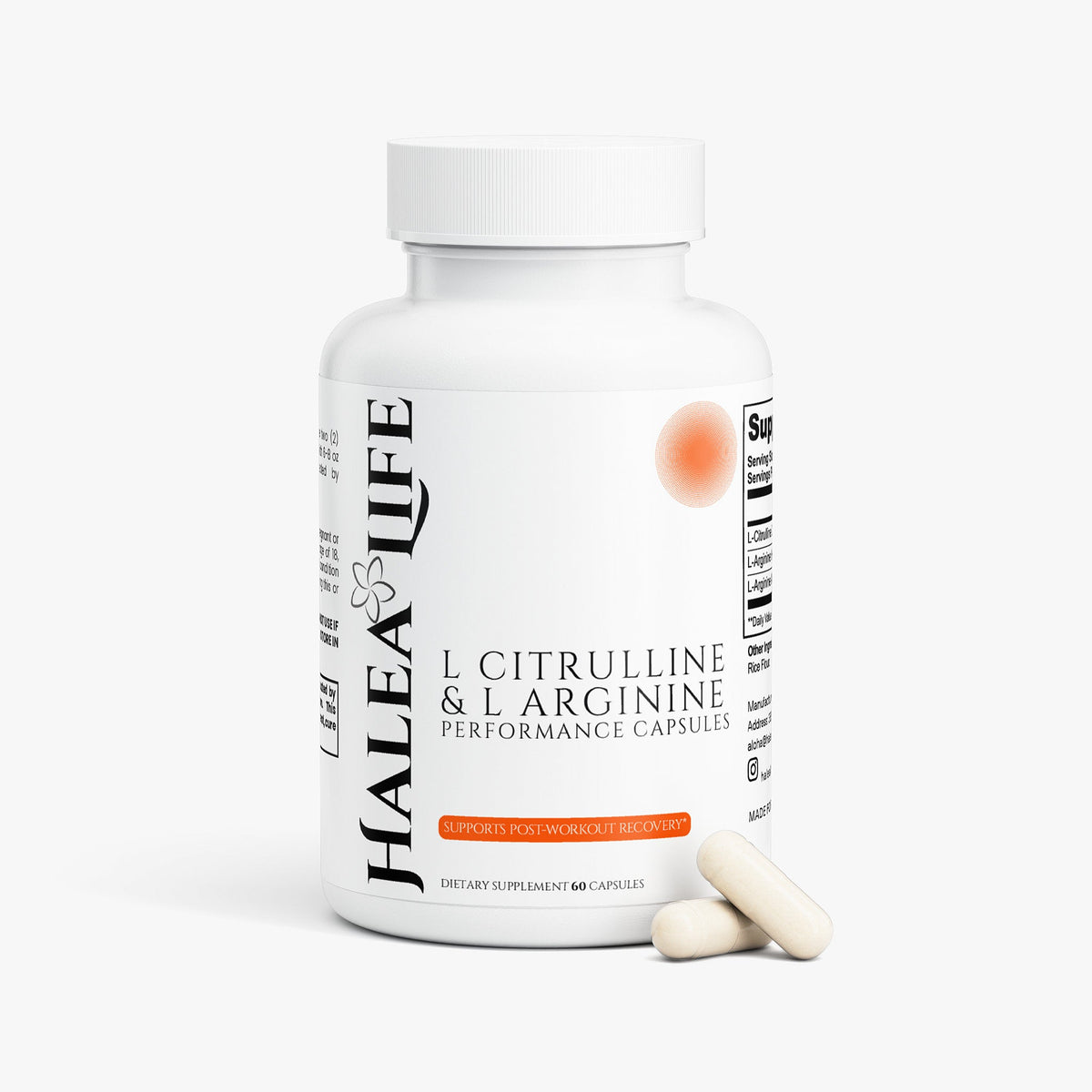 L Citrulline and L Arginine