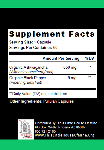 Ashwagandha Herbal Supplement