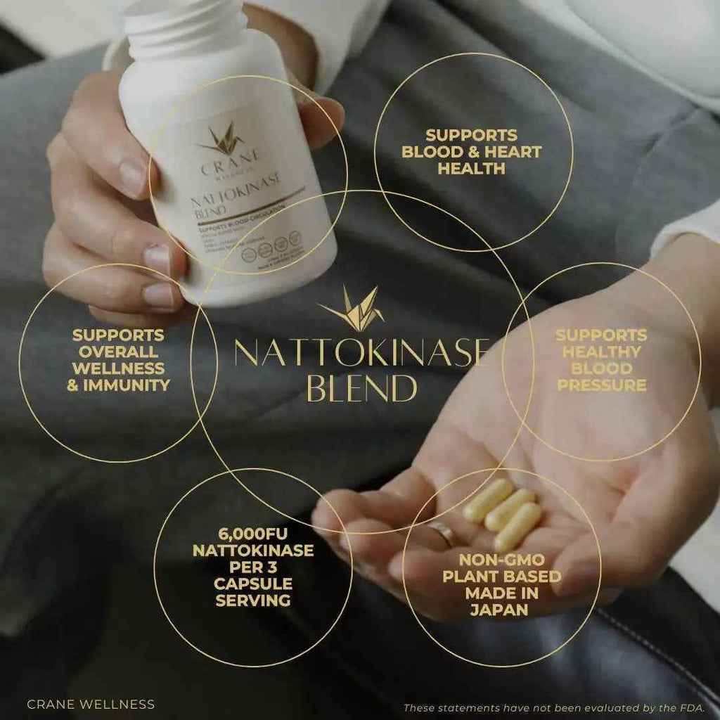 Nattokinase Blend 6,000 FU Cardiovascular Support Capsules