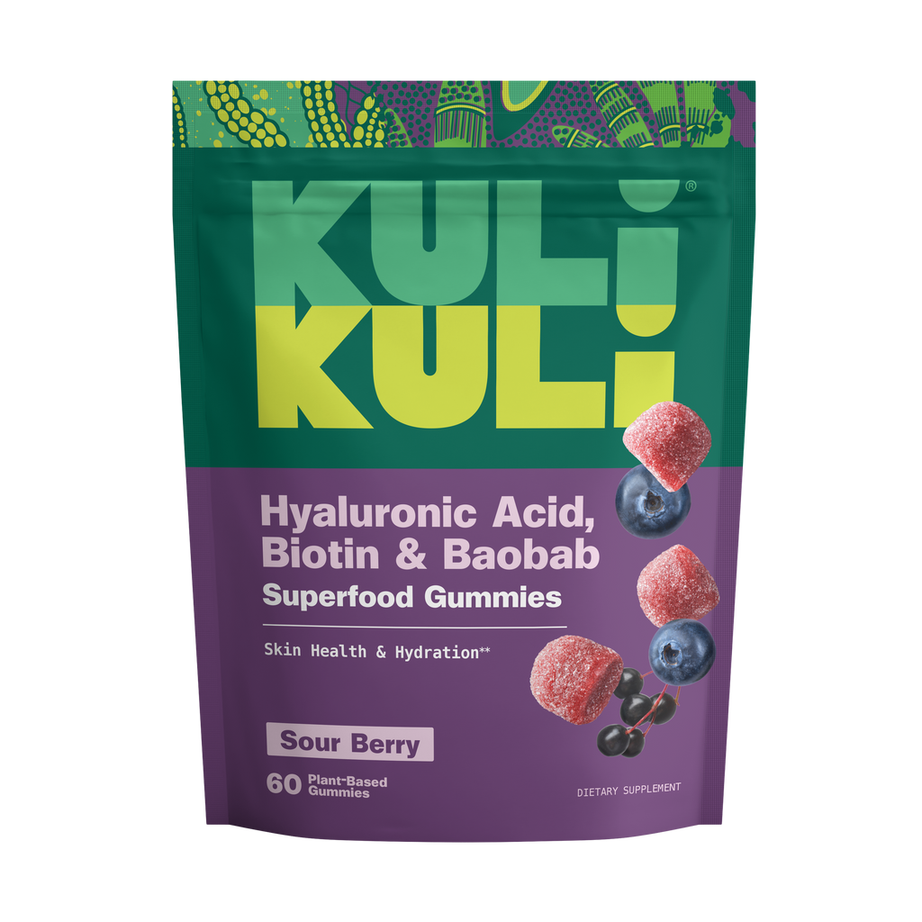 Hyaluronic Acid, Biotin & Baobab Superfood Gummies