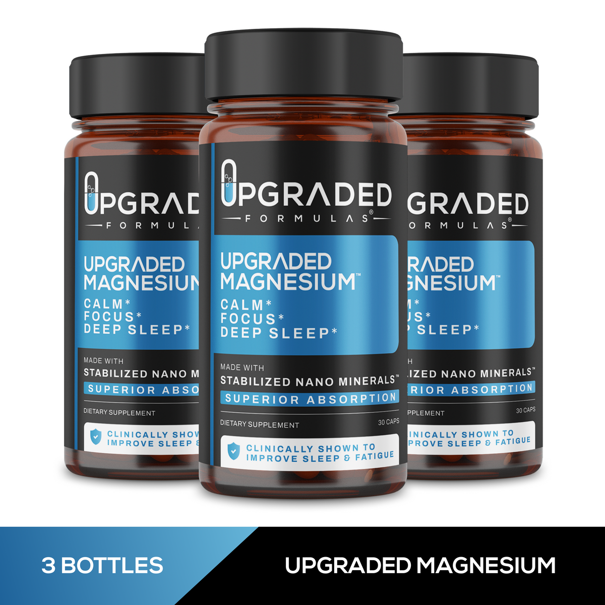 Upgraded Magnesium: Clinically Shown To Greatly Improve BOTH REM and Deep Sleep