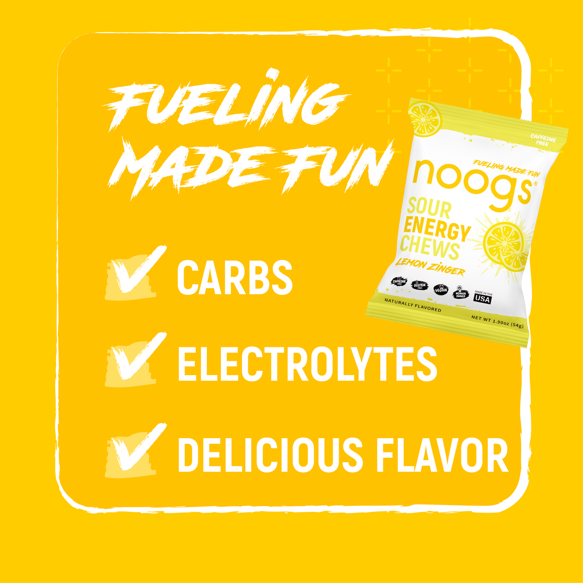 Lemon Zinger Sour Energy Chews