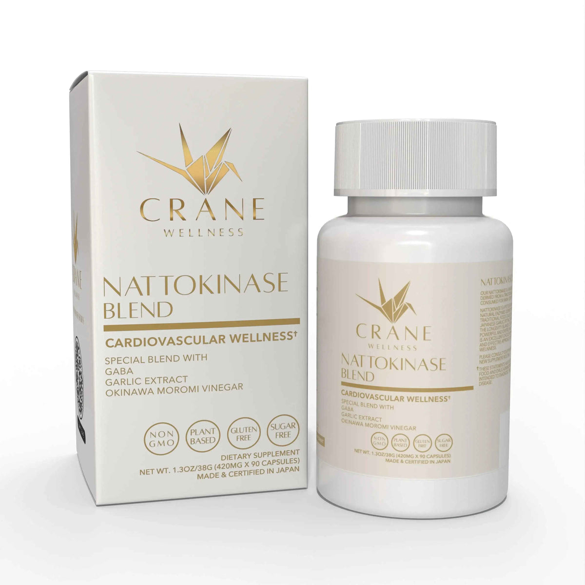 Nattokinase Blend 6,000 FU Cardiovascular Support Capsules