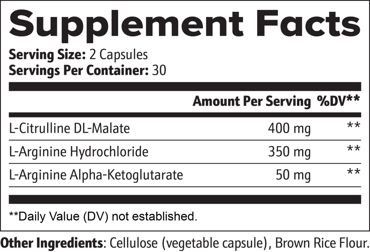 L Citrulline and L Arginine