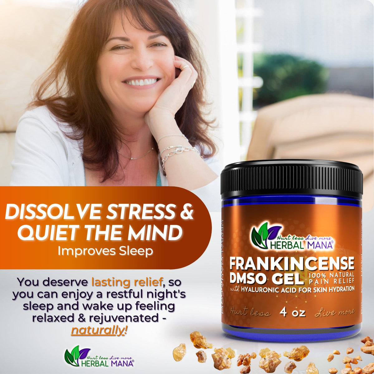 Frankincense DMSO Gel with Hyaluronic Acid