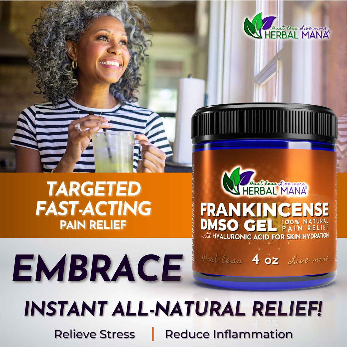 Frankincense DMSO Gel with Hyaluronic Acid